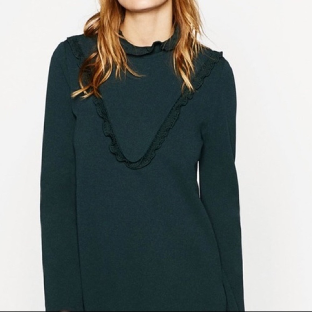 ☘️ Emerald green mini dress / tunic